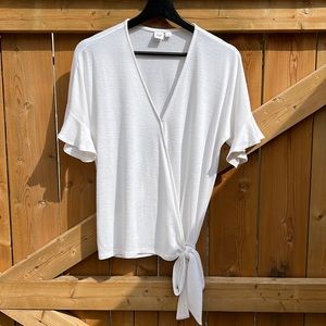 Gap wrap top